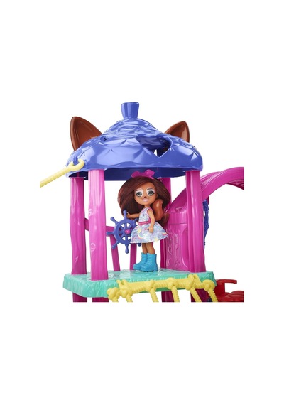 Enchantimals Oyun Parkı Seti 30 Cm 2 Bebek 3 Hayvan Figürü Ve Aksesuarlarıyla