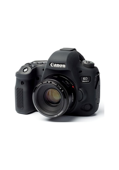Easycover Canon 6D Mark II Silikon Kılıf Ecc6D2B (Siyah)