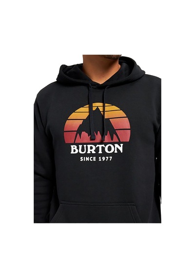 Burton Burton Underhill Pullover Hd Erkek Siyah Sweatshirt 002