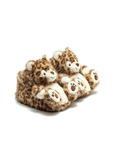 Twigy Panky Kadın Hayvanlı Panduf Leopar-kahverengi 36/41