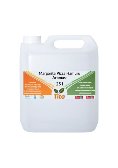 Margarita Pizza Hamuru Aroması 25 Litre