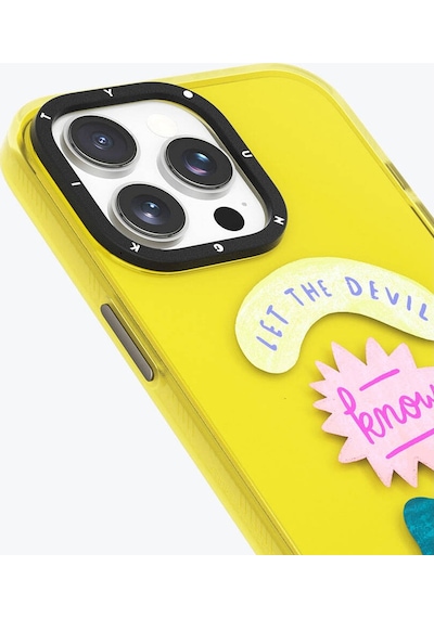 Apple Uyumlu iPhone 15 Pro Max Kılıf Yazı Desenli Youngkit Mindfullness Serisi Kapak Yeşil