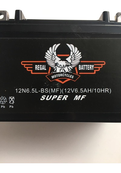 Akü 12n6.5l-bs(mf) 12v 6.5 Ah Motosiklet