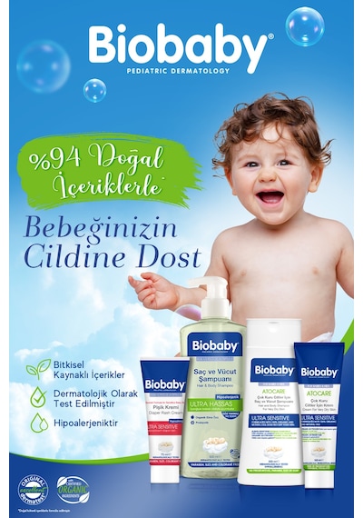 Biobaby Bebek Pişik Kremi %40 Çinko 75 gr - Organik Kır Iğdesi Yağı Ve Zeytinyağı Içerir