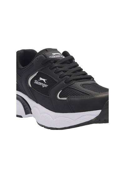 Slazenger  ZEX Erkek Siyah  -  Beyaz Koşu & Yürüyüş Spor  Ayakkabısı