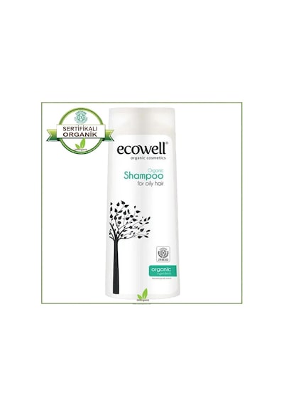 Ecowell Yağlı Saçlar İçin Organik Şampuan 300 ML