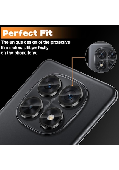 Xiaomi Redmi Note 14 Pro Kamera Koruma Lens Koruyucu Temperli Cam