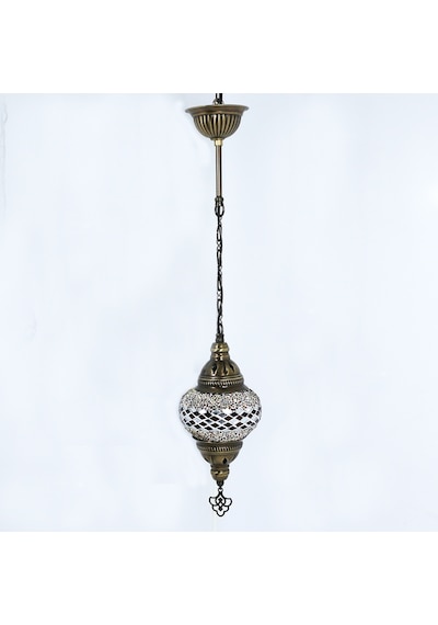 Dekoratif GELENEKSEL DESENLİ RENKLİ GECE LAMBASI MOZAİK AVİZE