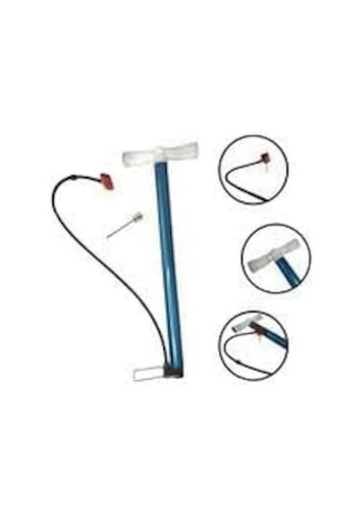 Smartizi Profesyonel Elektrikli Scooter Ve Bisiklet Pompası 60 Cm - Akıllı Valf Başlıklı Ergonomik Taban Pompas Diğer