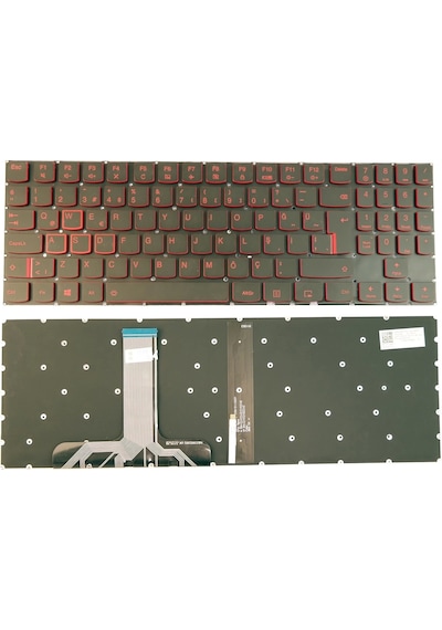 Lenovo Legion Y540-15ırh Notebook Klavye Işıklı Kırmızı Harf
