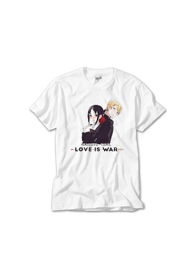 Kaguya Sama Love Is War Beyaz Tişört Beyaz