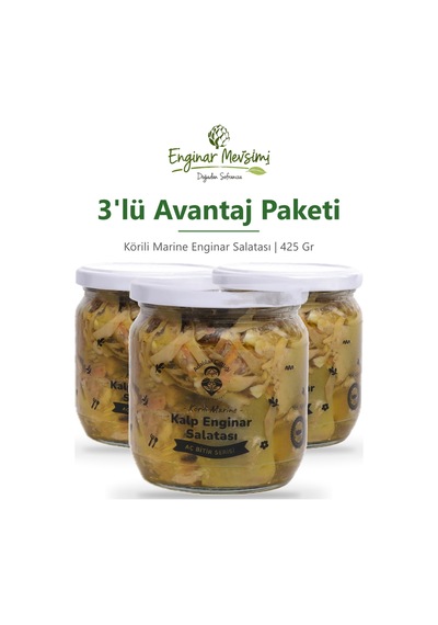 Körili Marine Enginar Salatası 425 Gr 3'lü Avantaj Paketi