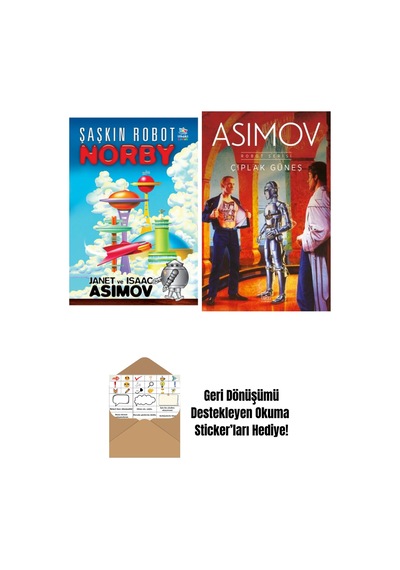 Şaşkın Robot Norby + Çıplak Güneş Robot Serisi 2. Kitap
