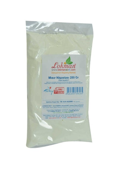 Mısır Nişastası 250 Gr Paket
