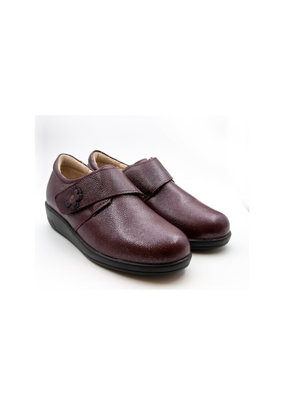 Dr.Comfort 2042 Bordo Ortopedik Kadın Ayakkabısı Bordo