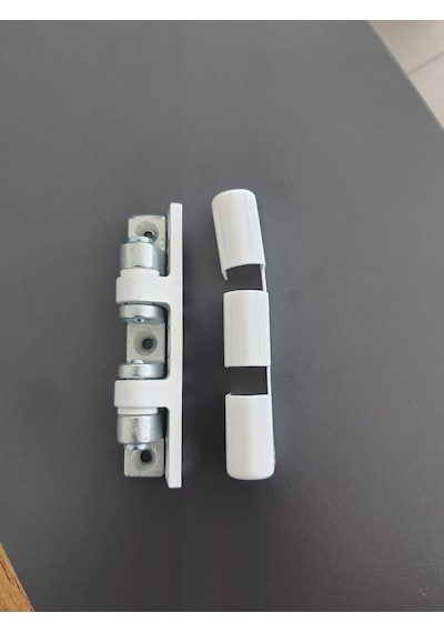 90 Mm Pvc Pimapen Beyaz Quick Çelik Kapı Menteşesi 5 Adet
