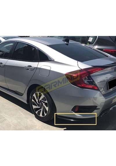 Honda Civic Fc5 Ön Ve Arka Tampon Altı Flap 2016-2019