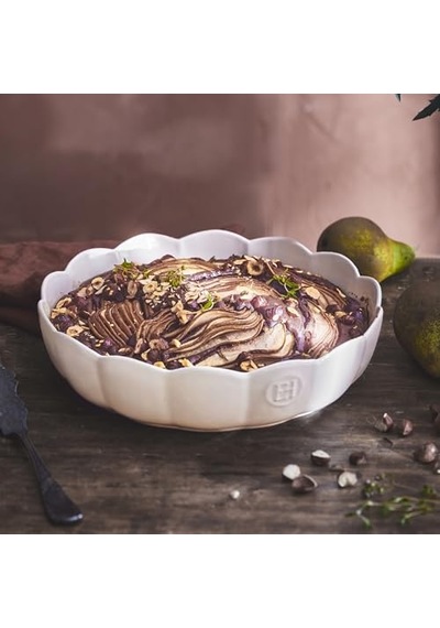 Emile Henry Madeleine Fırın Kabı Yuvarlak 27 Cm Pembe Diğer