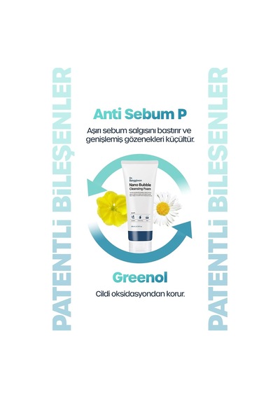 Tr Nano Bubble Kabarcık Yüz Temizleme Köpüğü Nano Bubble Cleansing Foam 200 Ml