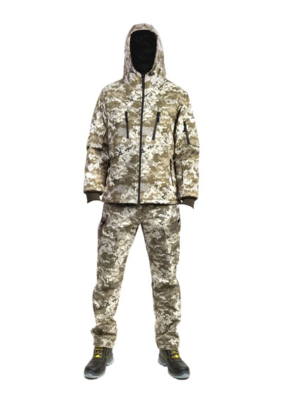 Toytex Softshell Kamuflaj Outdoor Takım