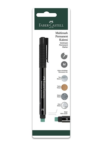 3 Adet Faber-castell Bls Permanent K Siyah M Tekli Diğer