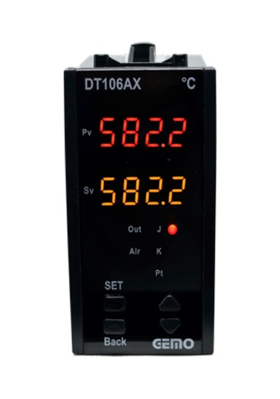 Gemo Dt106ax-230vac-r ,48x96mm 110v..220vac Pt100/tc Kontak-2a2k Isı Kontrol