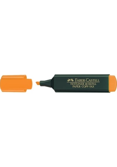 Faber-Castell Fosforlu Kalem 1548 Turuncu