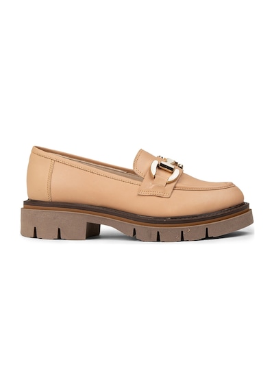 Deery Kadın Hakiki Deri Bej Loafer Ayakkabı - F2313zpdre01 Bej