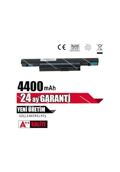 Acer Uyumlu Aspire 5745G 5745Pg 5820G 5820Tg 7250G As5745Pg Batarya Pil