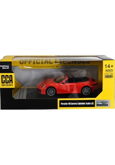 Cca 1/31 Porsche 911 Carrera Cabriolet Model Araba