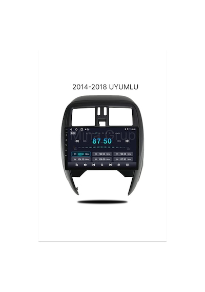 Snp Serisi Nissan Micra 2014 - 2018 Uyumlu 4-64 Gb Hafıza Multimedya Ekran Carplay Android Auto Ve Geri Görüş Kameralı 9"