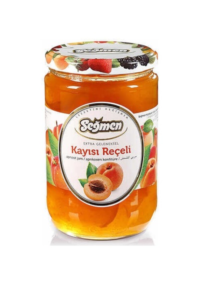 Seğmen Kayısı Reçeli Kavanoz 800 G