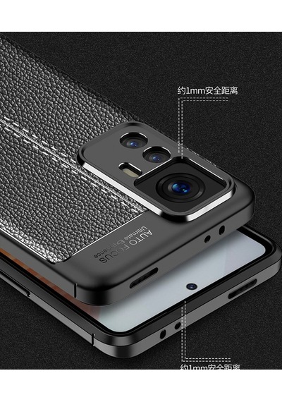 Xiaomi 12T Pro Kilif Niss Deri Görünümlü Silikon Kapak 472758099