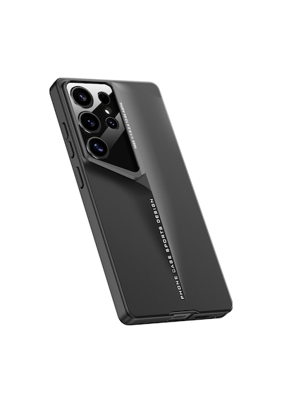 Zore Galaxy S25 Ultra Kılıf Ultra İnce Kamera Korumalı Sert Rubber Uyumlu Procase Siyah