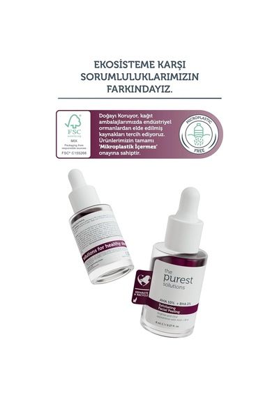Lexroo Aha & Bha Canlandırıcı Ve Cilt Tonu Eşitleyici Kırmızı Peeling Cilt Serumu, Seyahat Boy 8 Ml