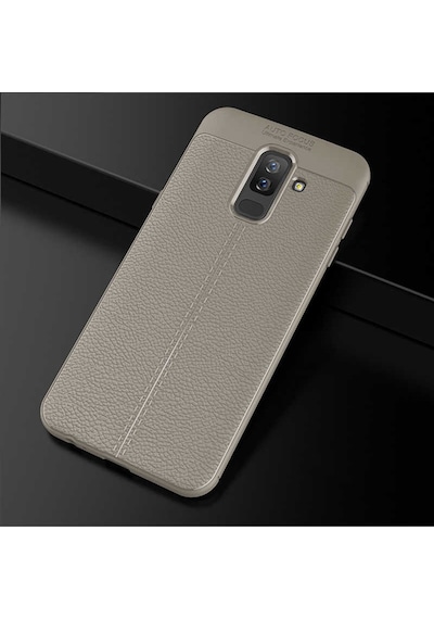 Samsung Galaxy Uyumlu A6 Plus 2018 Kilif Deri Tarzi Niss Silikon Case 389467489