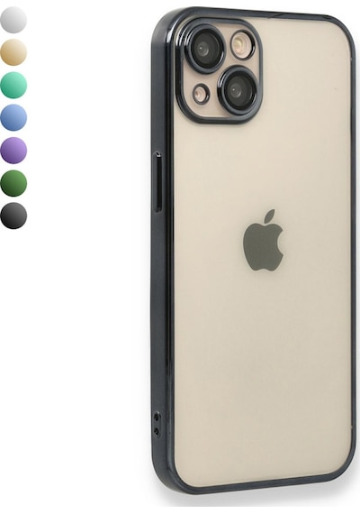Apple Uyumlu iPhone 14 Plus Kılıf Razer Lens Çerçeveli Silikon Kapak