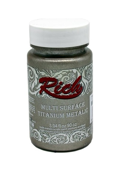 Rich Multi Surface Titanium Metalik Boya 90 Cc. 2506 Barok Bej
