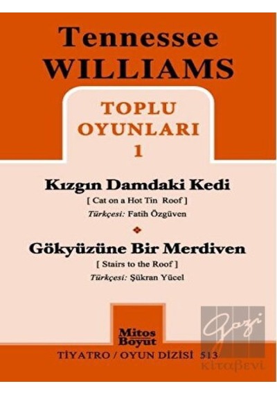 Toplu Oyunları 1 - Tennessee Williams - Mitos Boyut Yayınları