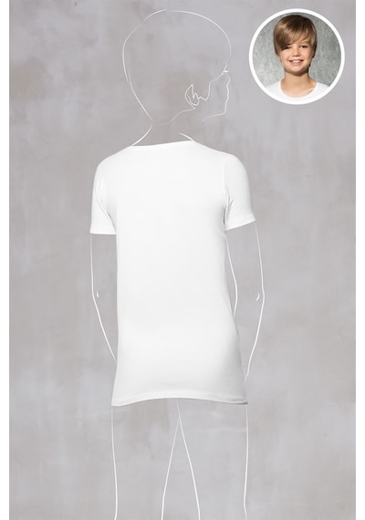 Doreanse Erkek Çocuk Modal Yuvarlak Yaka Kısa Kol T Shirt 700