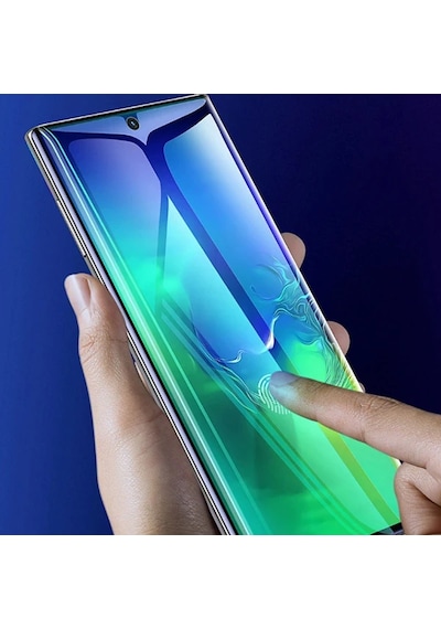Baseus Sm Galaxy Note 10 Full Ekran Koruyucu 0.15mm 2 Adet Set 0.15mm Full-screen Curved Antı-explos- 5775