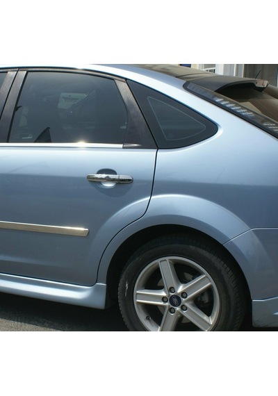 Ford Focus 2 Krom Kapı Kolu 4 Kapı 8 Prç.(Sensörlü) P.Çelik 2005-
