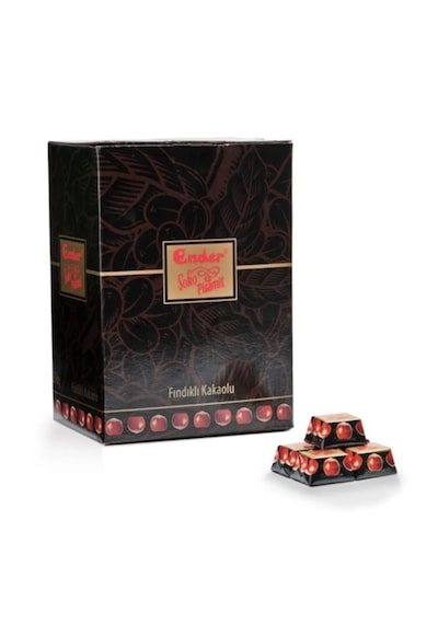 Ender Şokopiramit Fındık Kremalı Kakaolu Çikolata 2 Kg 2 Paket