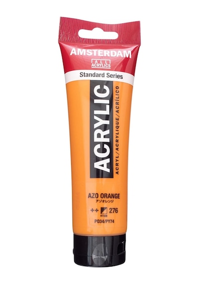 Amsterdam Standart Akrilik Boya 120ml Azo Orange / 276 Diğer