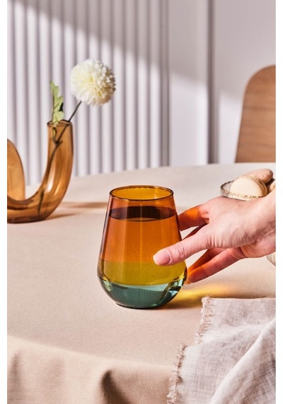 Karaca  Taffy Su Bardağı 540 Ml Turuncu