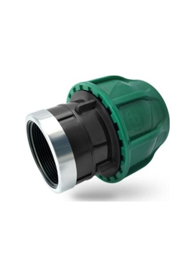 Poelsan Siyah 32x1 Dişi Adaptör 1''