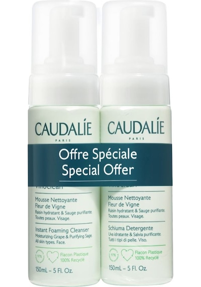 Caudalie Vinoclean Yüz Temizleme Köpüğü 2 x 150 ML