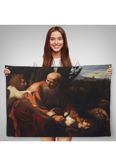 Caravaggio - İsanın Kurban Edilmesi Duvar Örtüsü - Sacrifice Of Isaac-7121