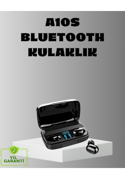 Tws A10s Bluetooth 5.0 Kulaklık Yüksek Ses Kalitesi, Ergonomik, Uzun Pil Ömürlü