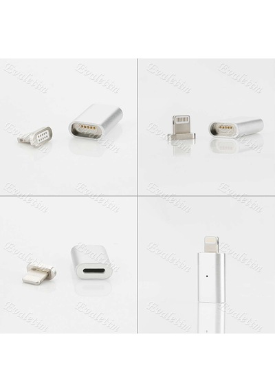 Apple Uyumlu iPhone 5 6 7 8 X Plus Mıknatıslı Usb Data Şarj 5140P Kablos